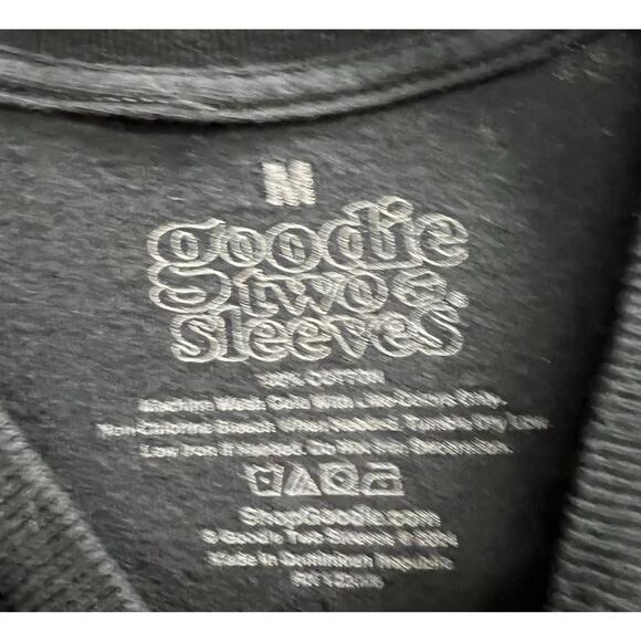 GOODIE TWO SLEEVES bicentennial 1776 patriotic July 4th Black tee sz M - Picture 3 of 4